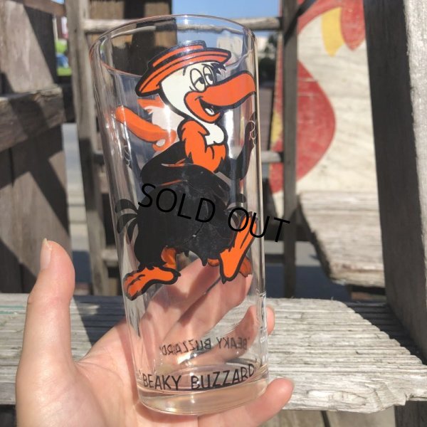 画像6: 70s Vintage Pepsi Glass Beaky Buzzard (C159)