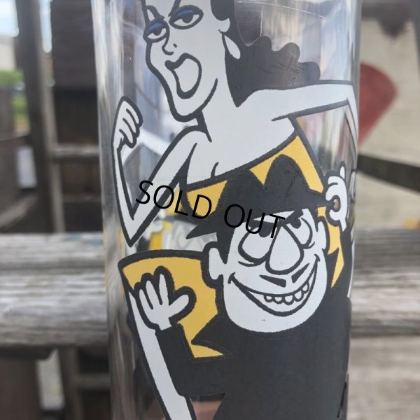 画像4: 70s Vintage Pepsi Glass Boris & Natasha (C172)