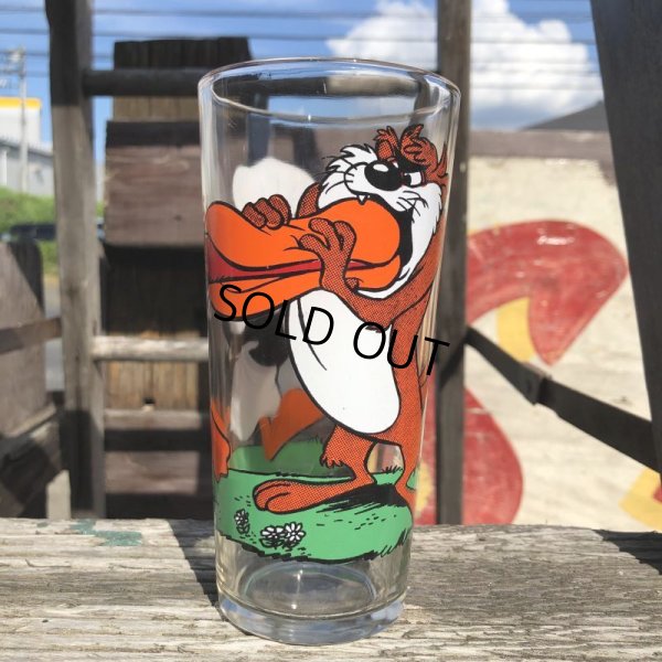 画像3: 70s Vintage Pepsi Glass Taz & Daffy Duck (C170)