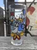 70s Vintage Pepsi Glass Daisy & Donald (C152)