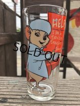 70s Vintage Pepsi Glass THE RESCUERS Bianca (C155)