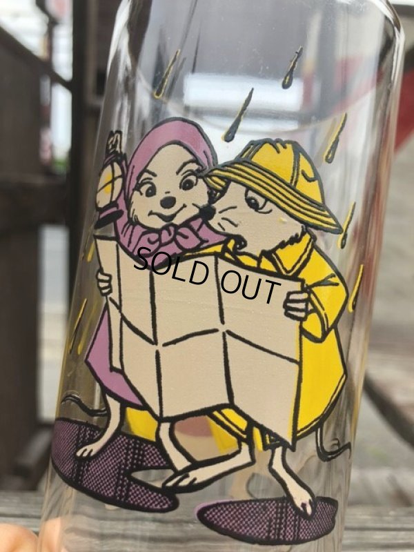 画像5: 70s Vintage Pepsi Glass THE RESCUERS Bernard (C154)