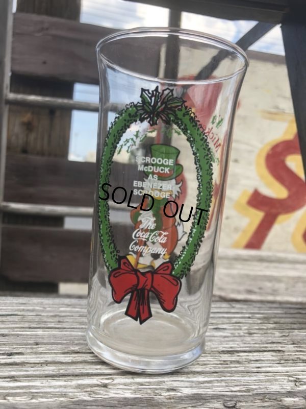 画像3: 80s Vintage Coca Cola Glass  Mickey's Christmas Carol (C149)