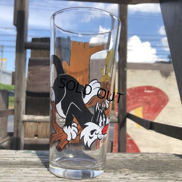 画像2: 70s Vintage Pepsi Glass Tweety & Sylvester (C167)