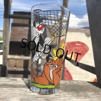 70s Vintage Pepsi Glass Tweety & Sylvester (C168)