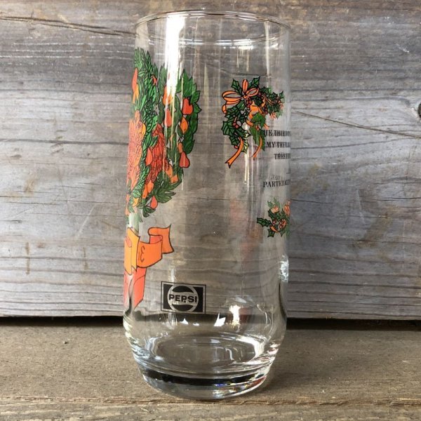 画像2: 70s Vintage Pepsi Glass 12 Days of Christmas 3th Day (C146)