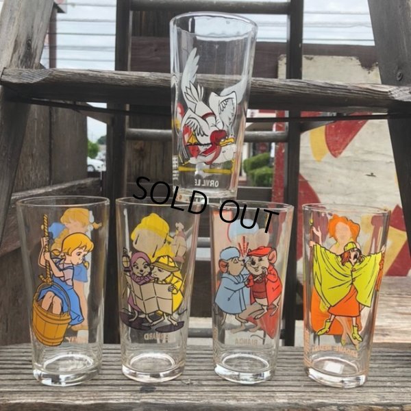 画像7: 70s Vintage Pepsi Glass THE RESCUERS Bernard (C154)