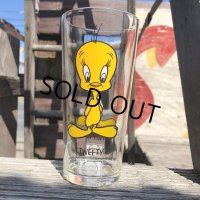 70s Vintage Pepsi Glass Tweety (C163)