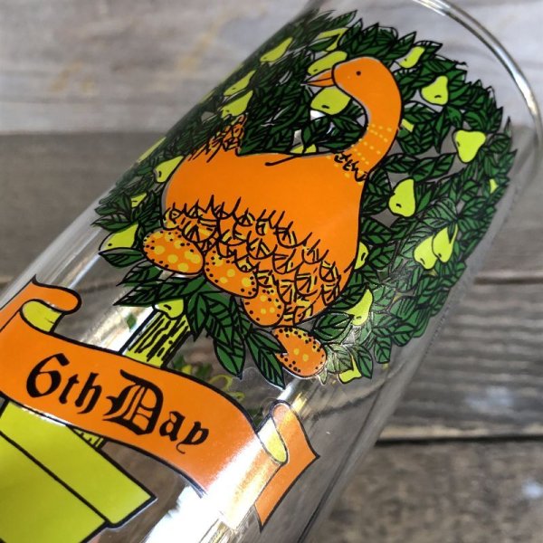 画像7: 70s Vintage Pepsi Glass 12 Days of Christmas 6th Day (C144)