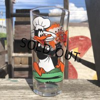70s Vintage Pepsi Glass Taz & Daffy Duck (C170)