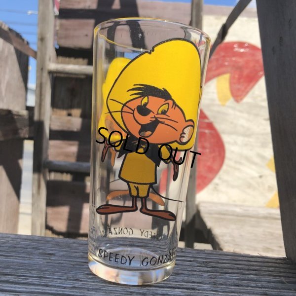 画像4: 70s Vintage Pepsi Glass Speedy Gonzales (C166)
