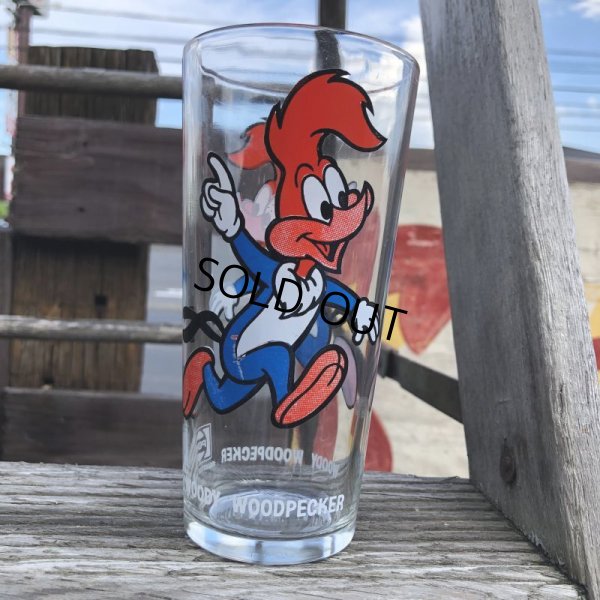 画像1: 70s Vintage Pepsi Glass Woody Woodpecker (C173)