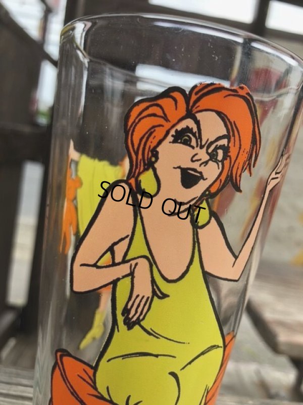 画像5: 70s Vintage Pepsi Glass THE RESCUERS Madame Medusa (C156)