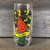 70s Vintage Pepsi Glass 12 Days of Christmas 9th Day (C141)