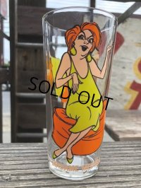 70s Vintage Pepsi Glass THE RESCUERS Madame Medusa (C156)