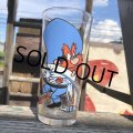 70s Vintage Pepsi Glass Yosemite Sam & Speedy Gonzales (C170)