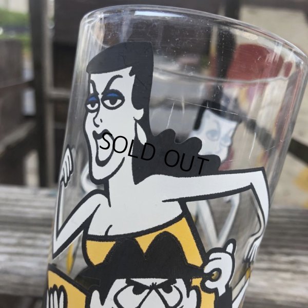 画像3: 70s Vintage Pepsi Glass Boris & Natasha (C172)