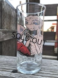80s Vintage Glass Pizza Hut E.T. (C184)