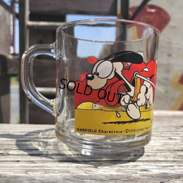 画像3: 80s Vintage ANCHOR HOCKING Glass McDonald's GARFIELD Mug Cup (C185)