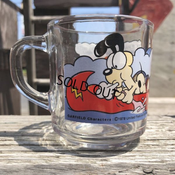 画像3: 80s Vintage ANCHOR HOCKING Glass McDonald's GARFIELD Mug Cup (C184)