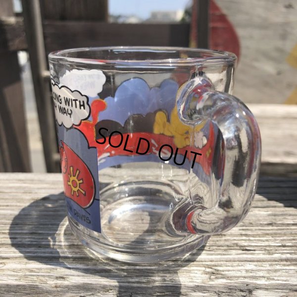 画像4: 80s Vintage ANCHOR HOCKING Glass McDonald's GARFIELD Mug Cup (C184)