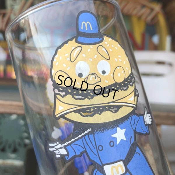 画像6: 70s Vintage Glass McDonaland Collector Series  Big Mac Police (C193)