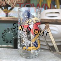 70s Vintage Glass McDonaland Action Series Captain Crook (C191)