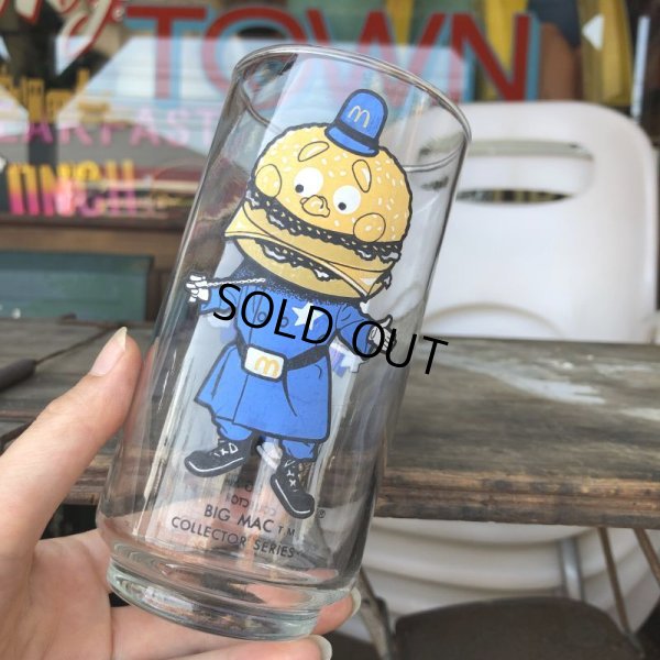 画像8: 70s Vintage Glass McDonaland Collector Series  Big Mac Police (C193)