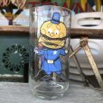 画像1: 70s Vintage Glass McDonaland Collector Series  Big Mac Police (C193) (1)