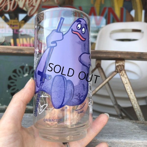 画像6: 70s Vintage Glass McDonaland Action Series Grimace (C188)