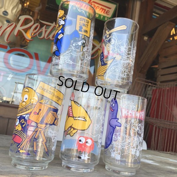 画像9: 70s Vintage Glass McDonaland Action Series Big Mac Police (C190)