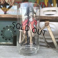 70s Vintage Glass McDonaland Collector Series Captain Crook (C192)