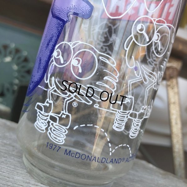 画像4: 70s Vintage Glass McDonaland Action Series Grimace (C188)