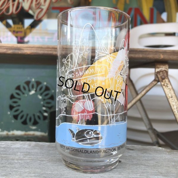 画像4: 70s Vintage Glass McDonaland Action Series Ronald McDonald (C187)