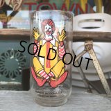 70s Vintage Glass McDonaland Collector Series Ronald McDonald (C195)