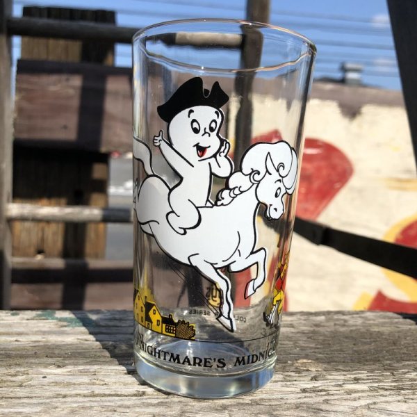 画像1: 70s Vintage Arby's Bicentennial Collector Series Glass CASPER (C196)