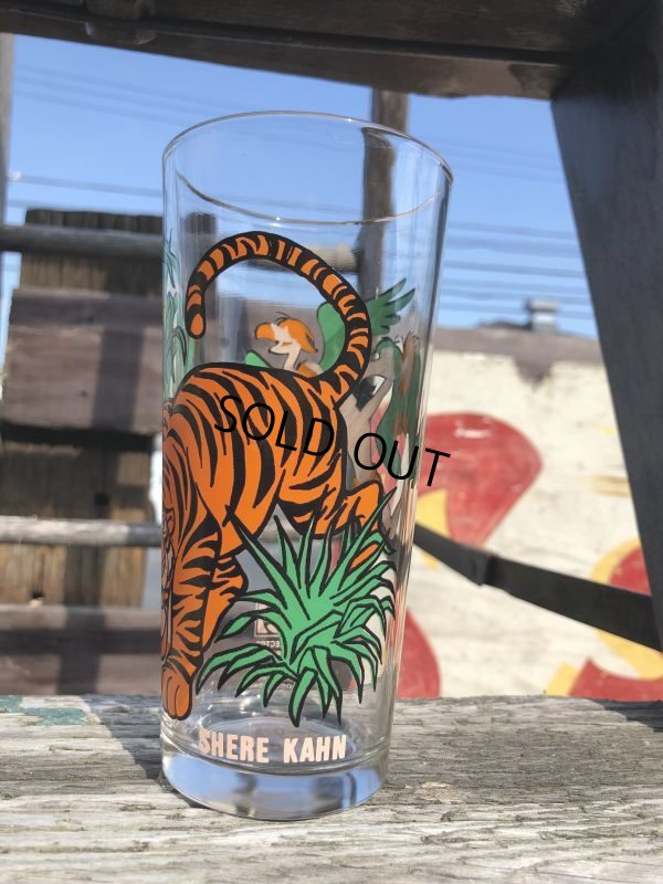 画像6: 70s Vintage Pepsi Glass Disney The Jungle Book Shere Khan (C216)