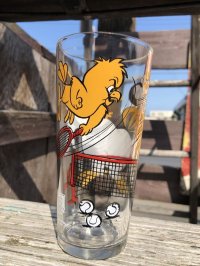 70s Vintage Pepsi Glass Foghorn Leghorn & Henery Hawk (C204)