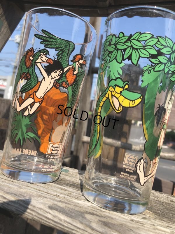 画像11: 70s Vintage Pepsi Glass Disney The Jungle Book Shere Khan (C216)