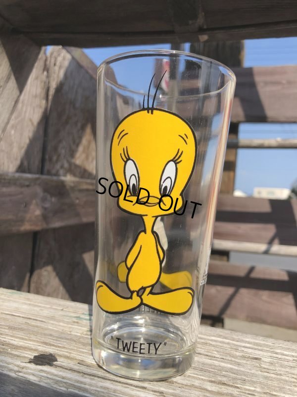 画像3: 70s Vintage Pepsi Glass Tweety (C207)