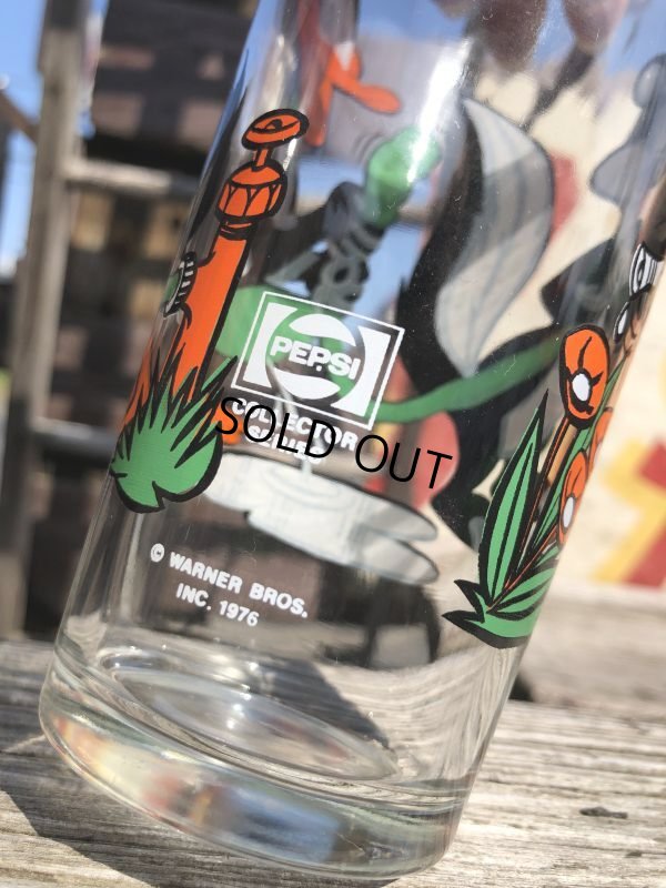 画像4: 70s Vintage Pepsi Glass Daffy Duck & Pepe Le Pew (C203)