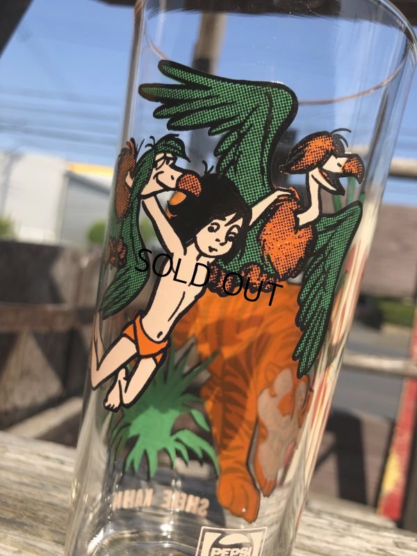 画像9: 70s Vintage Pepsi Glass Disney The Jungle Book Shere Khan (C216)