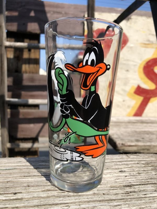 画像2: 70s Vintage Pepsi Glass Daffy Duck & Pepe Le Pew (C203)