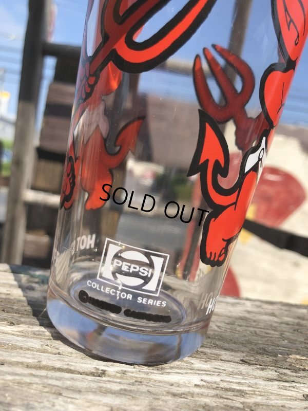 画像5: 70s Vintage Pepsi Glass Hot Stuff (C211)