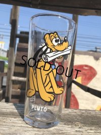70s Vintage Pepsi Glass Pluto (C213)