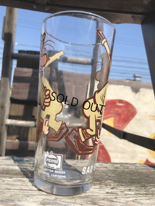 画像2: 70s Vintage Pepsi Glass SAD SACK (C212)