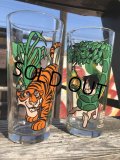 70s Vintage Pepsi Glass Disney The Jungle Book Shere Khan (C216)