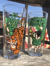 70s Vintage Pepsi Glass Disney The Jungle Book Shere Khan (C216)