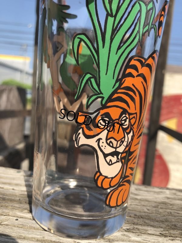 画像7: 70s Vintage Pepsi Glass Disney The Jungle Book Shere Khan (C216)
