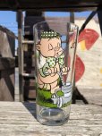 画像1: 70s Vintage Pepsi Glass Porky Pig & Petunia Pig (C201) (1)